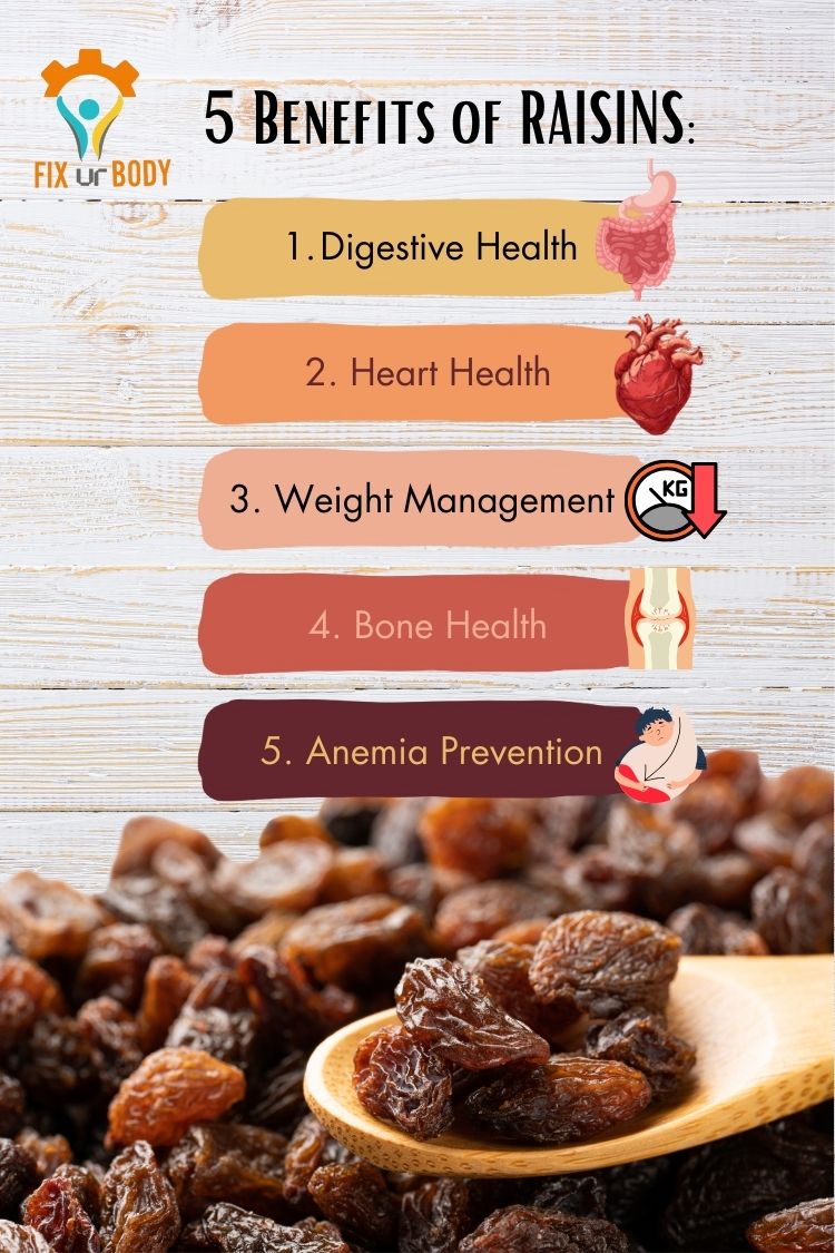 benefits of raisin