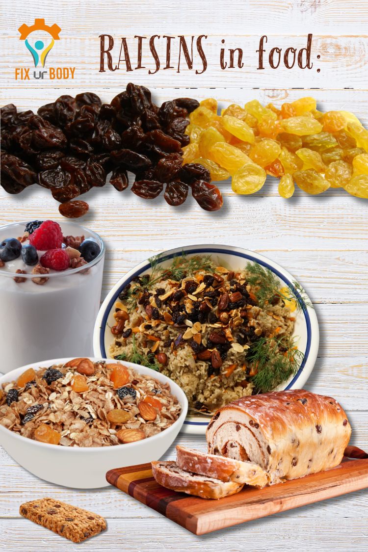 nutrition of raisins