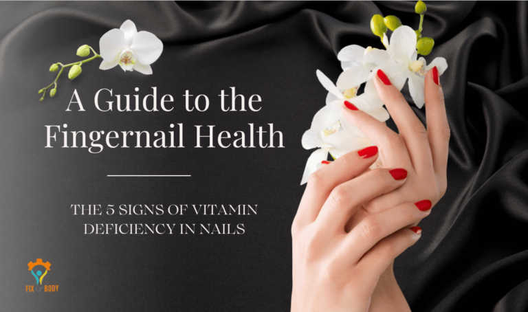 the signs of vitamin deficiency in nails